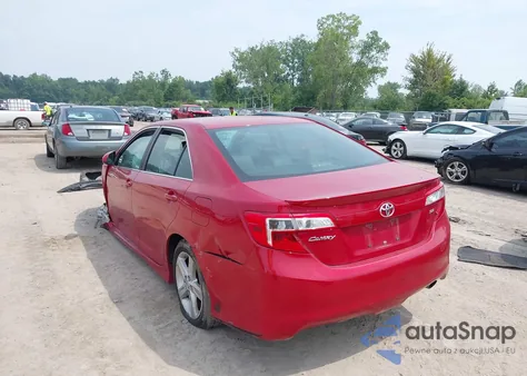 2013 Toyota Camry Se from USA, damaged, VIN 4T1BF1FK3DU705360